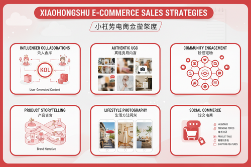 xiao hong shu sales strategies
