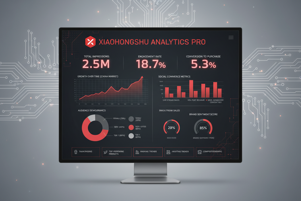 Xiaohongshu Marketing Dashboard